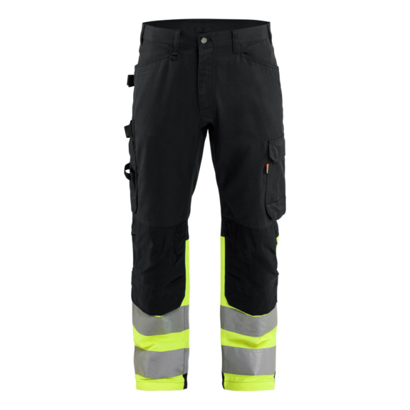 Arbeitshose High Vis  1708 1811 - High Vis Arbeitshose Schwarz/High Vis Gelb 1708 1811 9933 C44