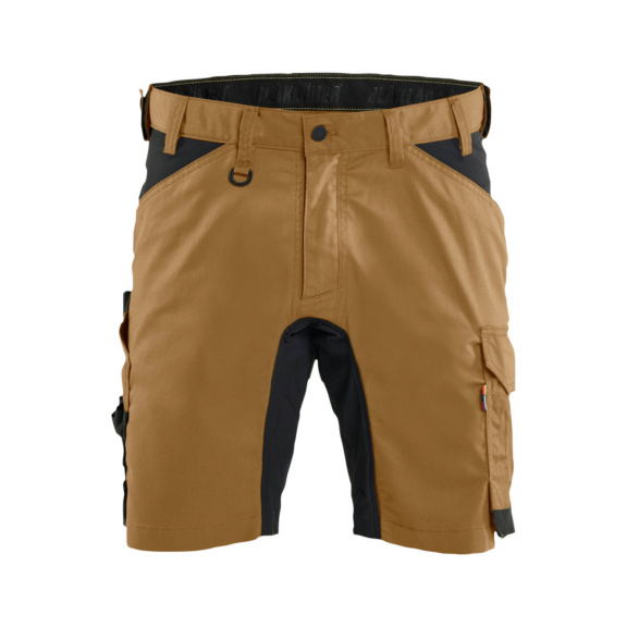 Handwerker Shorts mit Stretch 1753 1832 - Handwerker Shorts mit Stretch Nougat/Schwarz 1753 1832 7699 C54