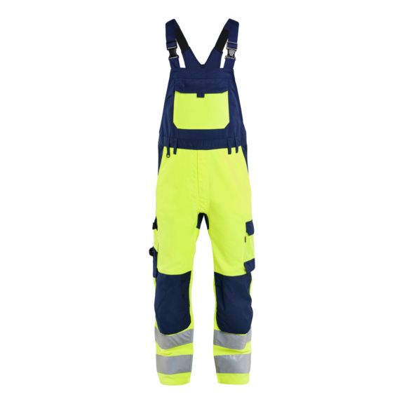 Latzhose High Vis 2663 1905<br/> - High Vis Latzhose High Vis Gelb/Marineblau 2663 1905 3389 D23