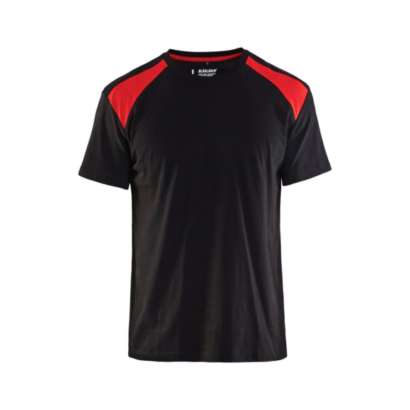 T-Shirt 3379 1030 - T-Shirt Schwarz/Rot 3379 1030 9956 4XL