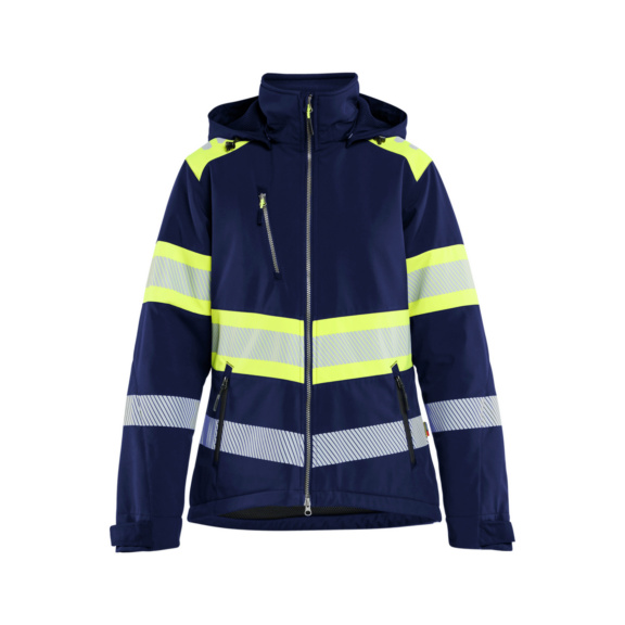 Winterjacke Softshell Da High Vis leicht 4406 2513