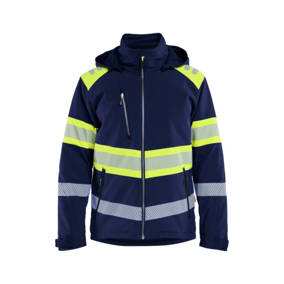 Winterjacke Softshell High Vis leicht 4489 2513