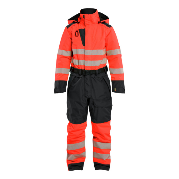 Overall Damen High Vis Winter 6726 1977<br/> - Damen High Vis Winter Overall High Vis Rot/Schwarz 6726 1977 5599 L