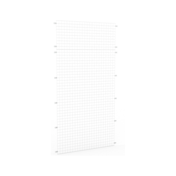 Drahtgitterr&uuml;ckw&auml;nde - CLIP Drahtr&uuml;ckwand 2400x1200 mm (HxB) verzinkt