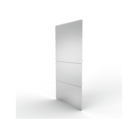 Vollblechr&uuml;ckw&auml;nde - CLIP Vollblechr&uuml;ckwand 2500x1300 mm (HxB) verzinkt