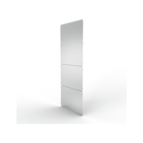Vollblechr&uuml;ckw&auml;nde - CLIP Vollblechr&uuml;ckwand 2500x1000 mm (HxB) verzinkt