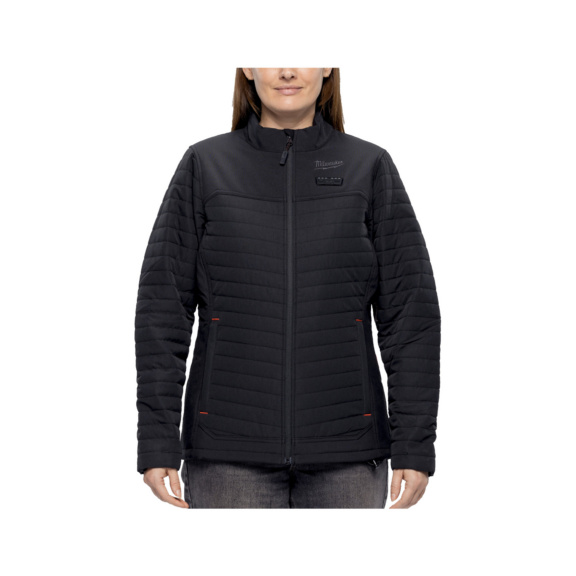 Akku Heizsteppjacke Damen schwarz M12HPJLBL3 HEXON