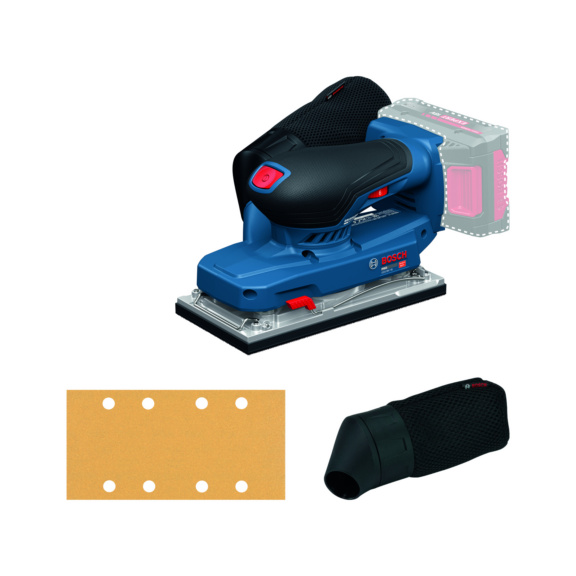 Akku-Schwingschleifer GSS 18V-18 Bosch - Bosch Akku-Schwingschleifer GSS18V-18 (solo,C) Orgnr.06019R7000