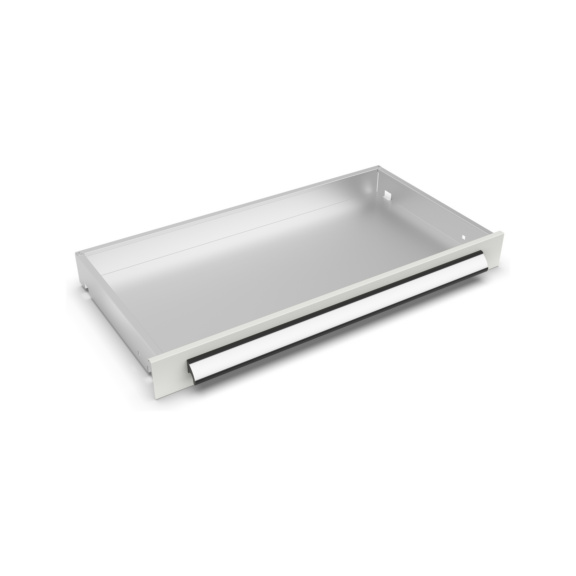 Schubladen Basic - Schublade Basic 1000x500x100 mm (BxTxH) RAL 7035 Lichtgrau