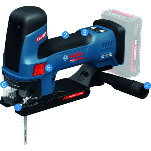 Akku-Stichs&auml;ge EXST 18V-155S Bosch