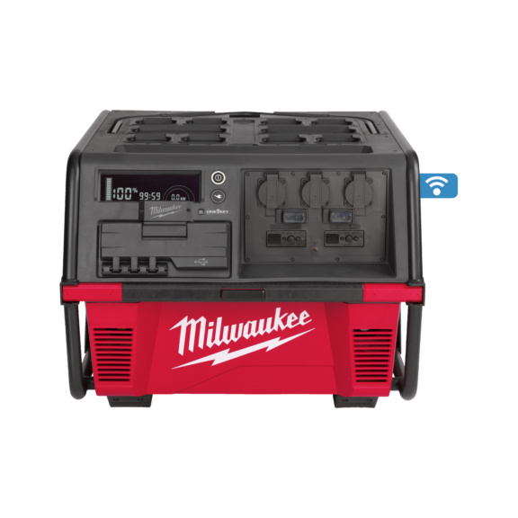 Generator IRPSUOP6000 Milwaukee - Milwaukee IRPSUOP6000 Mobiler Generator 7200/3600W 6.0kWh Orgnr.4933500156