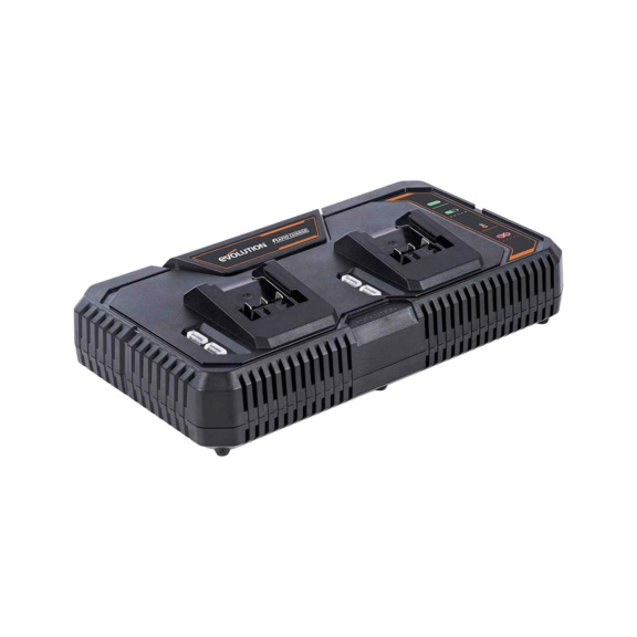 Cordless R18RCH Li2 dual port fast charger - Evolution R18RCH-Li2 dual fast charger