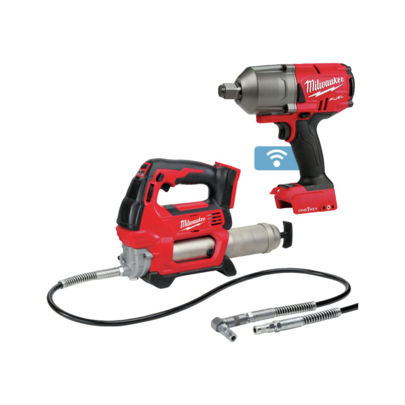 Aktionsangebote mit Akkuger&auml;ten Milwaukee - Milwaukee M18ONEPP2Y-0X Aktionsset Orgnr.4933499415