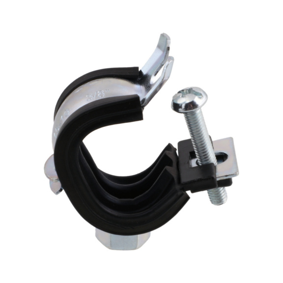 Qmatic collier de fixation en acier zingu&eacute; - Qmatic collier fixation, filetage de raccord M8 15-19 mm, 3/8po