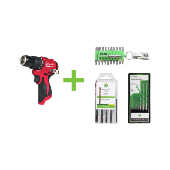 Power Set Drive&Drill + Akku Bohrschrauber Milwaukee