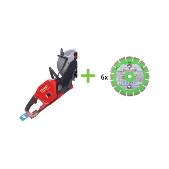 Power Set diaflex RS10UB +Trennschleifer Milwaukee