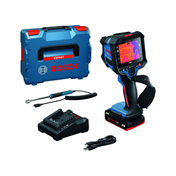 Akku-W&auml;rmebildkamera EXTC18V-650-17C Bosch - Bosch W&auml;rmebildkamera EXTC18V-650-17C Orgnr.0601083800