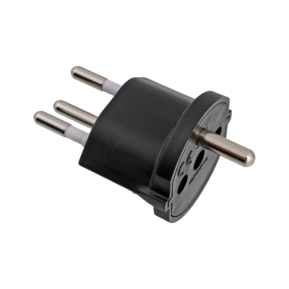 Adapter f&uuml;r Stecker (CH) - Fixadapter Schuko - CH Typ 12