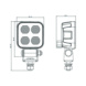  - SCAR BLACK WORK LIGHT R23 2,760 LM - 2