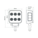  - SCAR BLACK WORK LIGHT 6,550 LM - 2