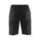 Damen Kurze Hose Stretch Service 7149 1845 - Damen Service Shorts Stretch Schwarz 7149 1845 9900 C40 - 2