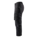Damen Piraten-Hose mit Stretch Service 7129 1845 - Damen Service Piratenhose mit Stretch Schwarz 7129 1845 9900 C44 - 3