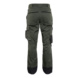 Pantalón jardinero mujer 7154 1835 - Pantalón jardinero mujer Verde militar/negro 7154 1835 4699 C44 - 2