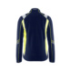 Microfleece Jacke 4993 1010 - Microfleece Jacke Marineblau/Gelb 4993 1010 8933 4XL - 2