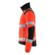 Chaqueta de felpa HV a prueba de viento 4888 2524 - Chaqueta de felpa de AV a prueba de viento Rojo/negro 4888 2524 5599 4XL - 3