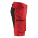 Kurze Hose Service Stretch 1449 1845 - Service Shorts Stretch Rot/Schwarz 1449 1845 5699 C48 - 3