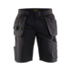 Kurze Hose Service 1494 1330 - Service Shorts mit Nageltaschen Schwarz/Gelb 1494 1330 9933 C54 - 1