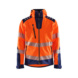 Softshell Jacke HiVis 4491 2513 - High Vis Softshell Jacke High Vis Orange/Marineblau 4491 2513 5389 XXL - 1