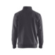 Sweater mit Half-Zip 2-Farbig 3353 1158 - Sweater mit Half-Zip 2-farbig Mittelgrau/Schwarz 3353 1158 9699 XXXL - 2