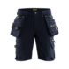 Kurze Hose Handwerker 4-W-Stretch X1900 1988 1644 - Handw Shorts 4-Wege-Stretch X1900 Dunkel Marineblau/Schwarz 1988 1644 8699 C44 - 1