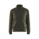 Sweatjacke mit Rei&szlig;verschluss 3362 2526 - Sweatjacke mit Rei&szlig;verschluss Dunkel Olivegr&uuml;n/Schwarz 3362 2526 4599 M - 1