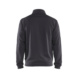 Sweatjacke mit Rei&szlig;verschluss 3362 2526 - Sweatjacke mit Rei&szlig;verschluss Mittelgrau/Schwarz 3362 2526 9699 4XL - 2