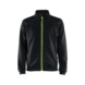 Sweatjacke mit Rei&szlig;verschluss 3362 2526 - Sweatjacke mit Rei&szlig;verschluss Schwarz/Gelb 3362 2526 9933 S - 1