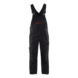 Latzhose mit Stretch 2695 1330 - Latzhose mit Stretch Schwarz/Rot 2695 1330 9956 D88 - 1