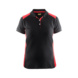 Camiseta polo para mujer 3390 1050 - Camiseta polo para mujer Negro/rojo 3390 1050 9956 M - 1
