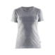 Damen T-Shirt 3D 3431 1043 - Damen T-Shirt 3D Grau Melange 3431 1043 9000 L - 1