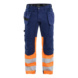 Bundhose mit Stretch HiVis 1558 1811 - High Vis Arbeitshose mit Stretch Marineblau/Orange 1558 1811 8953 D96 - 1