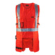 Chaleco 3027 1804 - Chaleco Rojo alta visibilidad 3027 1804 5500 XXXL - 1