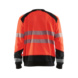Sudadera de alta visibilidad 3541 2528 - Sudadera de alta visibilidad Rojo/negro 3541 2528 5599 XS - 2