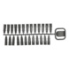 Cheville crampon reca minigrip - Cheville crampon RECA minigrip pour vis &agrave; bois, couleur grise 6x28mm - 2