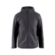 Softshell Jacke mit Kapuze 4753 2516 - Softshell Jacke mit Kapuze Mittelgrau/Schwarz 4753 2516 9699 S - 1