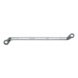 Double-end box wrench, offset - RECA double-end box wrench DIN 838 offset 8x9 mm - 1