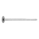 Insulation anchor with metal plate: &Oslash; 30 mm - Insulation anchor, metal steel, galvanised Sendzimir, 8 x 90 - 1