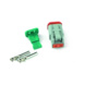 DEUTSCH DT FEMALE AND MALE CONNECTOR SET WITH TERMINALS AND SEC.LOCK