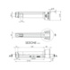 MOUNTING BRACKET FOR CHOCK 46 - PLAS. MOUNT. BRACKET F. CHOCK 46 - 2