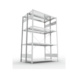 Steckregale S3 verzinkt, doppelzeilig - S3 CLIP 230 DGR 2000x1300x1000 mm vzk. - 1